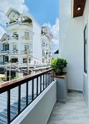 Nhà dài 17,5m ngay Bình Quới, BThanh. Hẻm oto giá chốt 4ty450