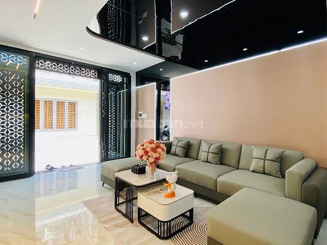 Nhà dài 17,5m ngay Bình Quới, BThanh. Hẻm oto giá chốt 4ty450