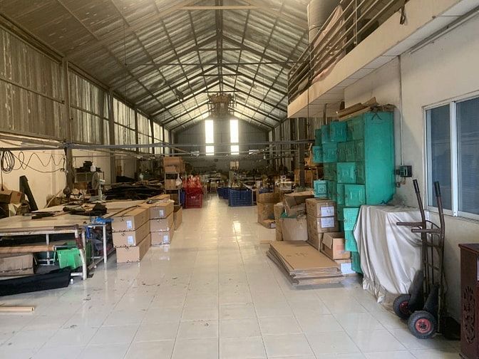 Cho thuê kho, xưởng mặt tiền Phạm Hữu Lầu Nhà Bè giá 60T/tháng 