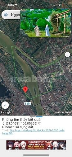 Nhượng nhà vườn tại Bãi giữa sông Hồng