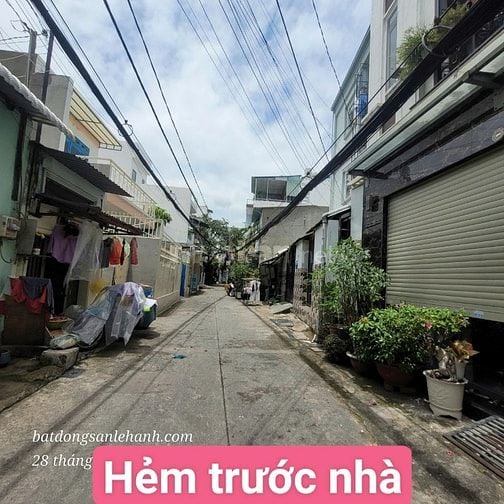 hẻm 5m Nguyễn Hữu Tiến , Tây Thạnh 4x26, cấp 4 cũ . giá : 7,6 tỷ 