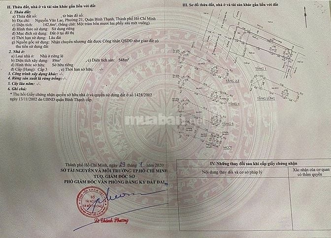 Nhà mặt tiền Nguyễn Văn Lạc, Phường 21, 5 tầng, lô góc siêu thoáng