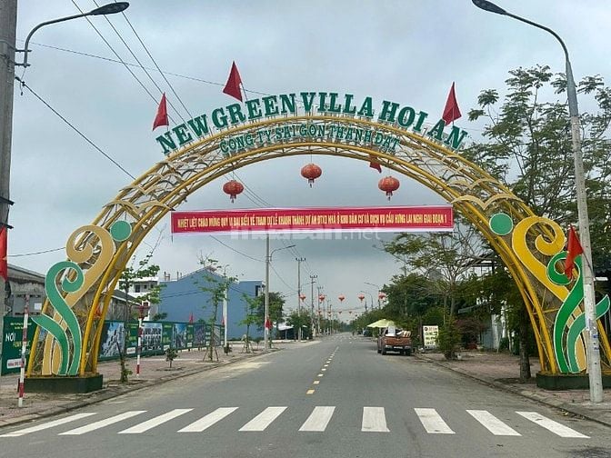 Chợ Lai Nghi (có sổ): Bán lô đất  đường 27m; thông đường An Dương Vươn