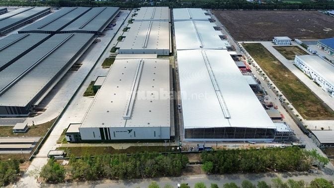 Cho thuê kho xưởng 13.000m2, KCN Xuyên Á, Đức Hòa (Long An – Tây Ninh)