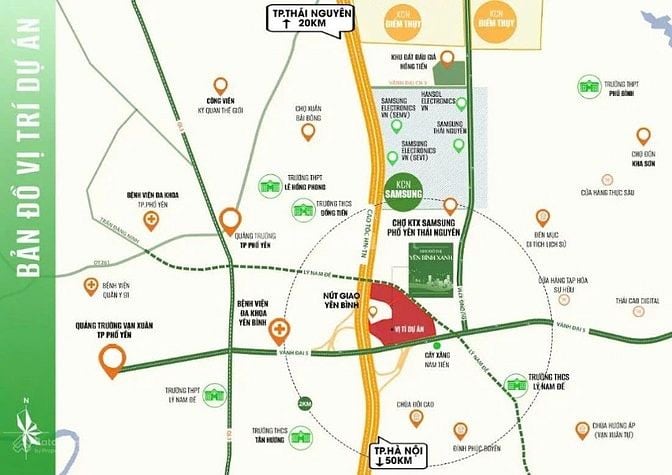 Bán 2PN + 73m2 Căn 1003 Tầng Đẹp View KCN Yên Bình Complex Thái Nguyên