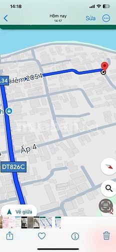 Bán lô đất đường Lê văn Lương nhơn Đức 1500 m2 thổ cư 24,8 tỷ