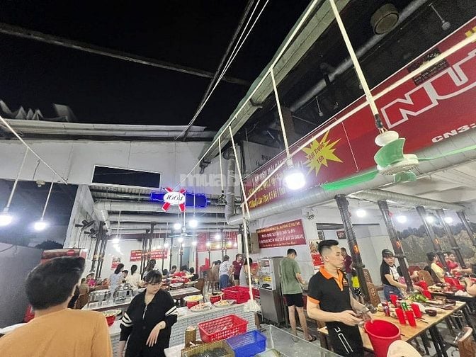 Sang nhượng quán buffet Quận 12 thuê 36,5tr- doanh thu 400-500tr/tháng