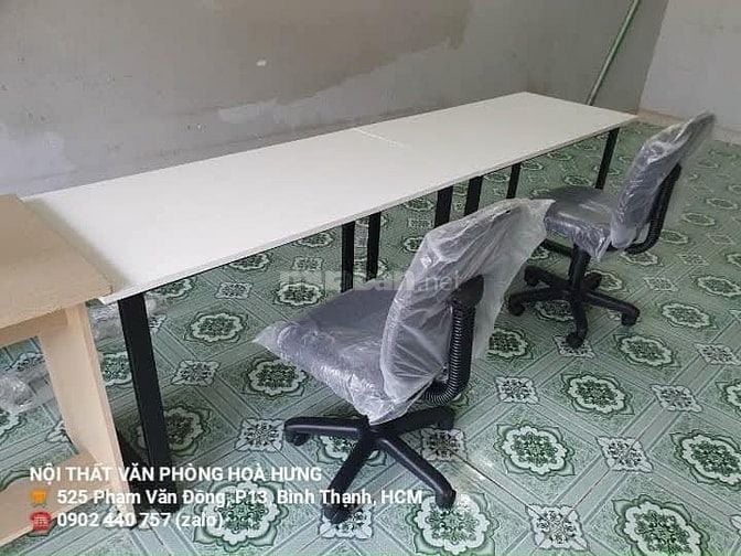 Bàn làm việc , bàn học chân sắt giá rẻ tại HCM - Nhận làm theo yêu cầu