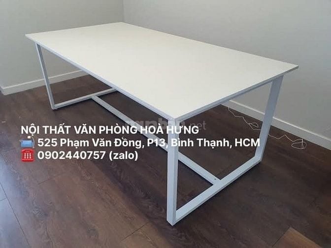Bàn làm việc , bàn học chân sắt giá rẻ tại HCM - Nhận làm theo yêu cầu