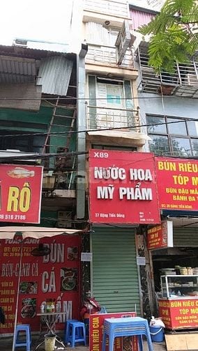 Cho Thuê Nhà Mặt Phố 37 Đặng Tiến Đông 7 triệu dễ kinh doanh và để ở