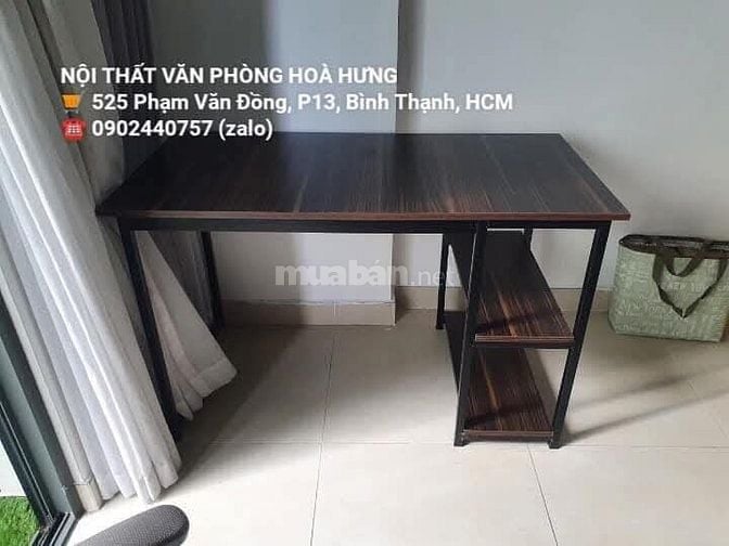 Bàn làm việc , bàn học chân sắt giá rẻ tại HCM - Nhận làm theo yêu cầu