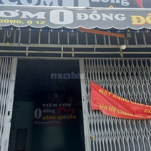 cho thuê mb 70m2 giá 9tr mặt tiền ql1 phường apd, cách chợ 300m