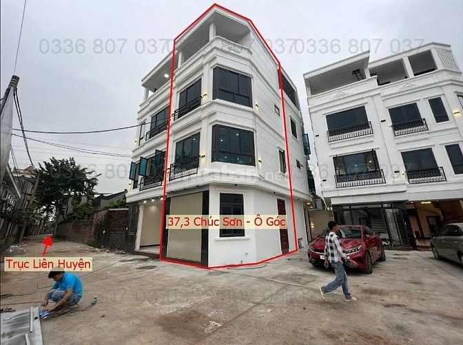 Bán Nhà 4 Tầng Tại Thị Trấn Chúc Sơn Gần Trục Chính Kinh Doanh Ô tô Và