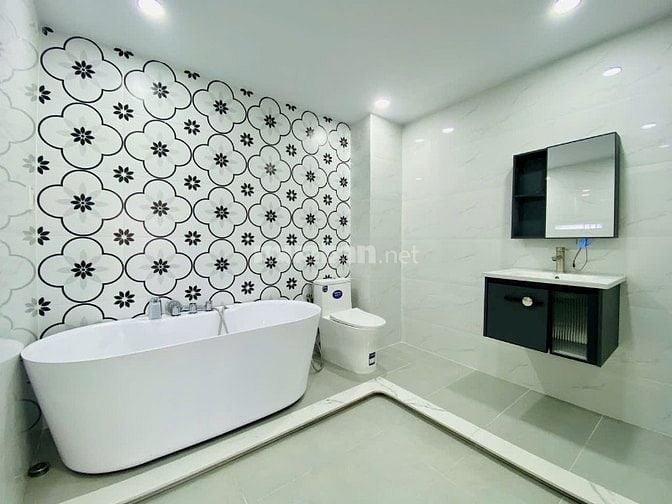 Bán gấp Nhà 4 Lầu tuyệt đẹp Cao cấp hẻm xe hơi Đường Số 19, P8, Q.Gò V