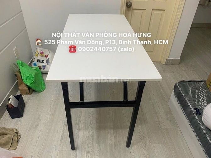 Bàn làm việc , bàn học chân sắt giá rẻ tại HCM - Nhận làm theo yêu cầu