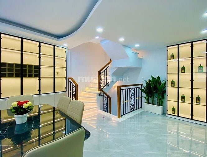 Bán gấp Nhà 4 Lầu tuyệt đẹp Cao cấp hẻm xe hơi Đường Số 19, P8, Q.Gò V