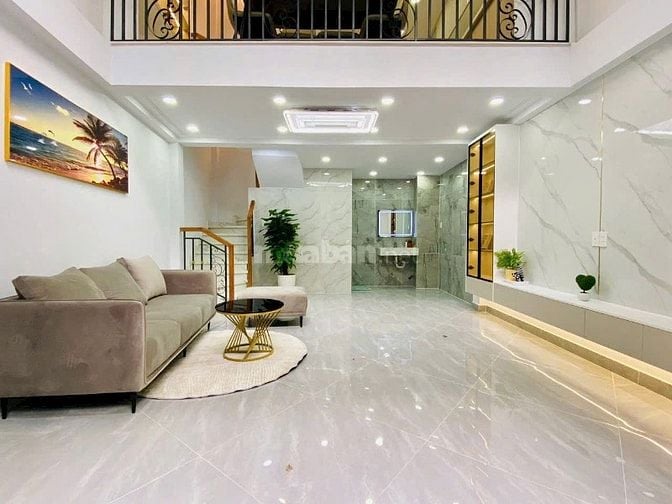 Bán gấp Nhà 4 Lầu tuyệt đẹp Cao cấp hẻm xe hơi Đường Số 19, P8, Q.Gò V