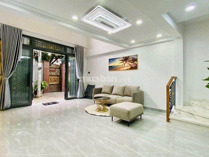 Bán gấp Nhà 4 Lầu tuyệt đẹp Cao cấp hẻm xe hơi Đường Số 19, P8, Q.Gò V