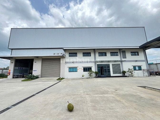Cho thuê kho xưởng ngoài KCN Bến Lức, Long An, KV: 4.000m2, X: 2.200m2