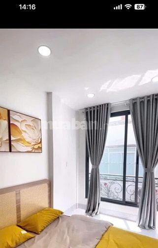  4 tầng - Võ Văn Kiệt, P.Cầu Kho, Q1 SHR, Full Nội thất, sát mặt tiền