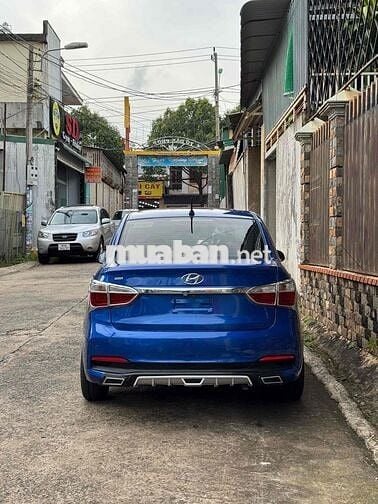 Hyundai i10 2017 Sedan 1.2 MT xanh rin