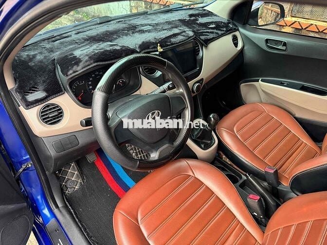 Hyundai i10 2017 Sedan 1.2 MT xanh rin