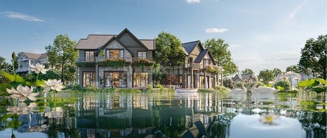 Villa Đơn Lập Biệt Thự Đảo Eco Retreat, chỉ từ 22 tỷ/căn view Sông