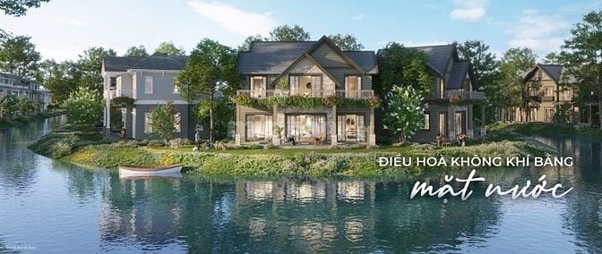 Villa Đơn Lập Biệt Thự Đảo Eco Retreat, chỉ từ 22 tỷ/căn view Sông