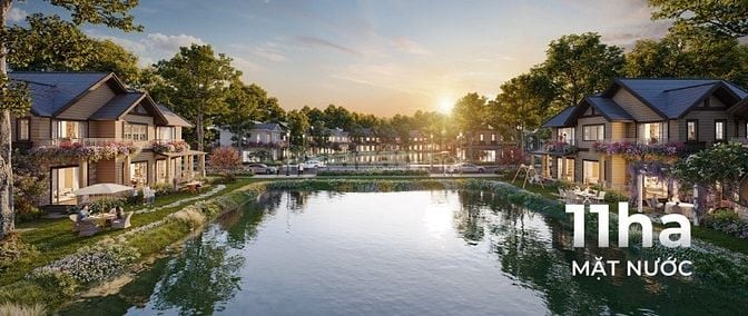 Villa Đơn Lập Biệt Thự Đảo Eco Retreat, chỉ từ 22 tỷ/căn view Sông