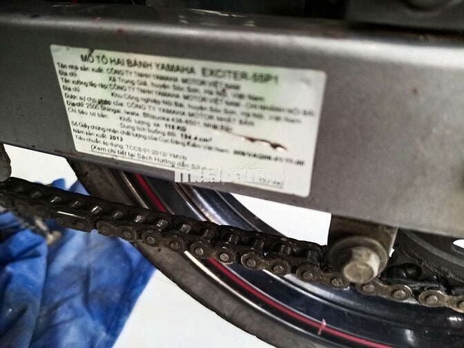 Exiter 135 xe Rin chín chủ bs 65