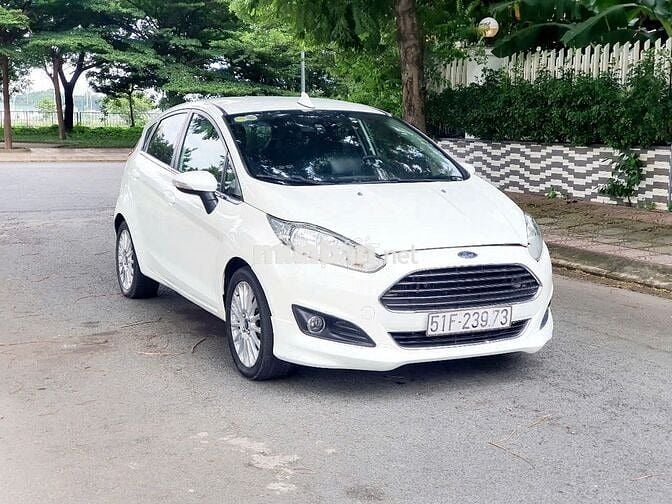 Ford Fiesta 2015 S 1.0 AT Ecoboost - trắng đẹp