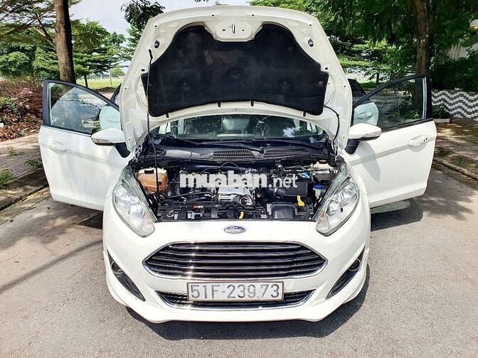 Ford Fiesta 2015 S 1.0 AT Ecoboost - trắng đẹp