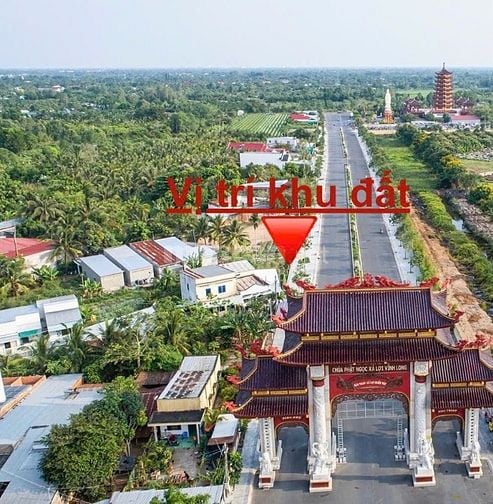 Bán đất mt đường vào chùa Phật Ngọc Xá Lợi , Vĩnh Long
