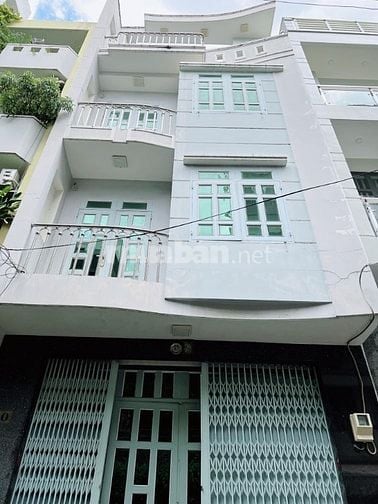 Mặt tiền hẻm 8m quận 4, 4x20m, 4 tầng, giá 14.9 tỷ