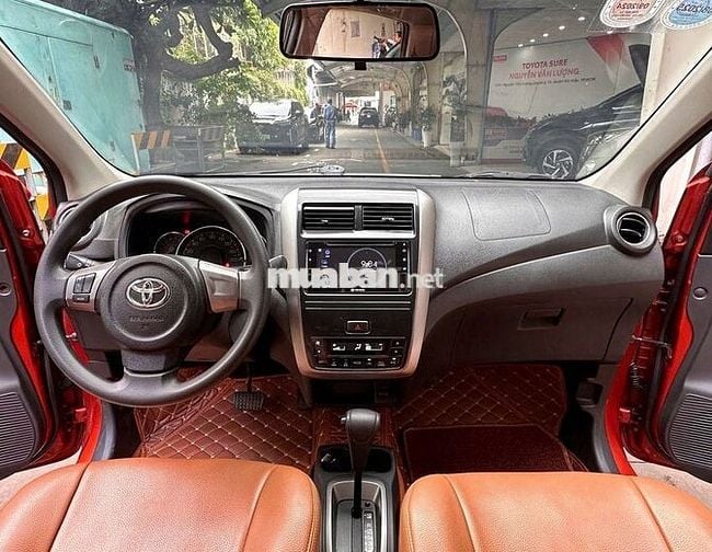 Toyota Wigo 2021 1.2 AT Màu Cam Xe Gia Đình Ít Đi
