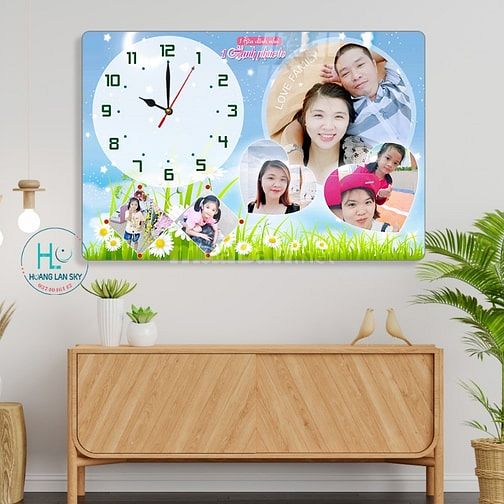 Quy Trình Đơn Giản Để Tạo Ra Tranh Đồng Hồ In Ảnh Của Riêng Bạn