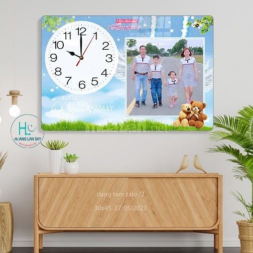 Quy Trình Đơn Giản Để Tạo Ra Tranh Đồng Hồ In Ảnh Của Riêng Bạn