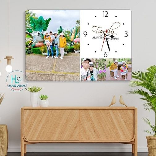 Quy Trình Đơn Giản Để Tạo Ra Tranh Đồng Hồ In Ảnh Của Riêng Bạn