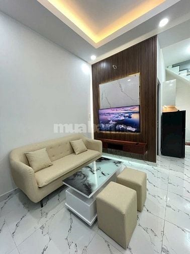 Nhà Hẻm 4m Đường Âu Dương Lân,P3Q8,DT 4mx7m, 1 Lầu,Giá 3,78 Tỷ (TL)