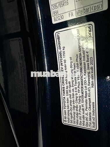 Toyota Yaris Cross 2023 HEV - 32000 km xe hydrid