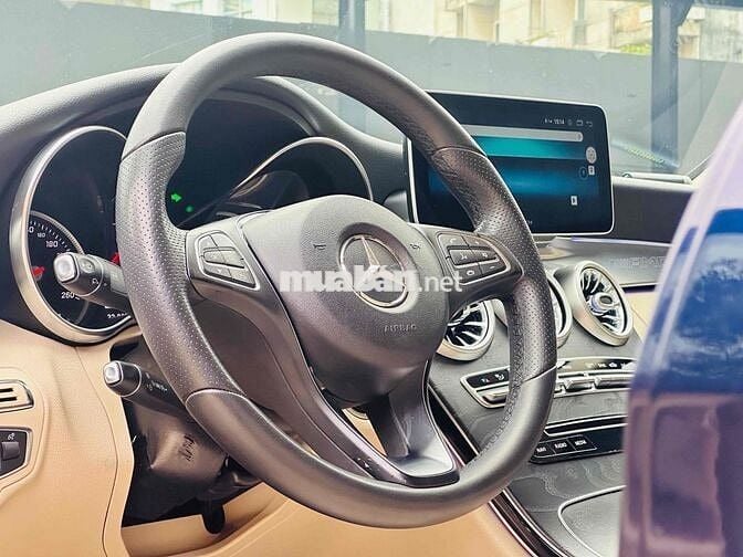 Mercedes Benz C200 Xanh/Kem 2017 Đẹp Long Lanh