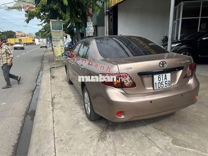 Toyota Corolla altis 1.8G AT 2009 - 278 Triệu