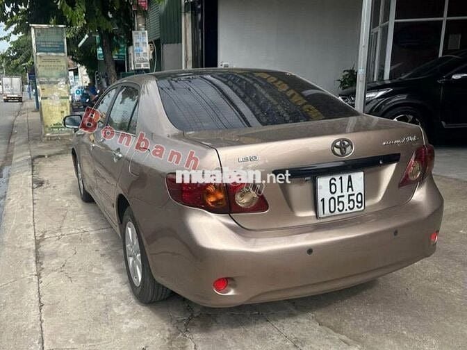 Toyota Corolla altis 1.8G AT 2009 - Màu nâu