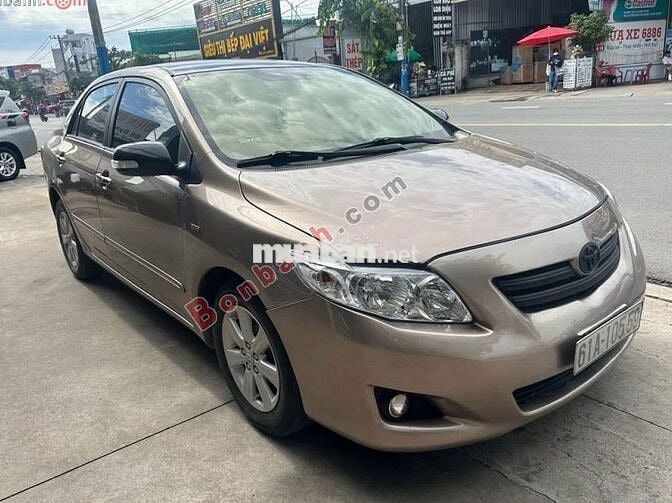 Toyota Corolla altis 1.8G AT 2009 - Màu nâu