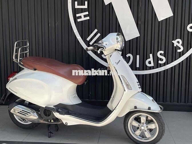 Piaggio Vespa Primavera - Vesspa Trắng bs43