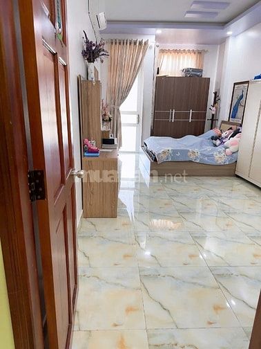 BÙI MINH TRỰC QUẬN 8, HẺM 5M Ô TÔ ĐỖ CỬA , 64M2 4 TẦNG MỚI TINH