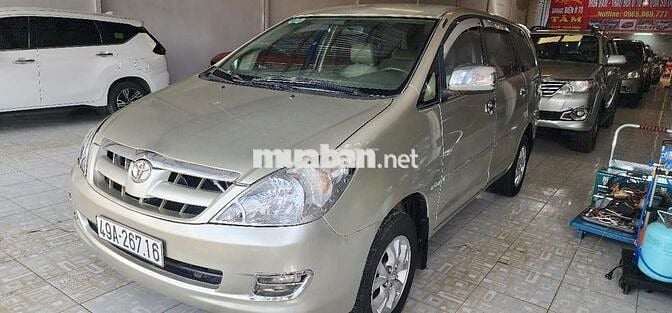 TOYOTA INNOVA 2007 G,, xe chạy bao mượt...