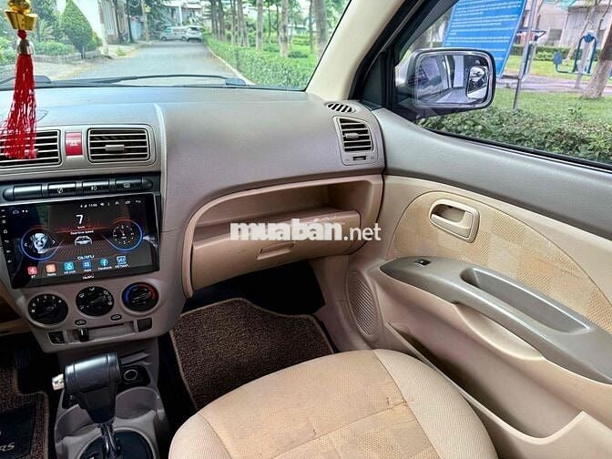 Kia Morning 2004 GLX 1.0 AT nội thất nỉ zin nguyên