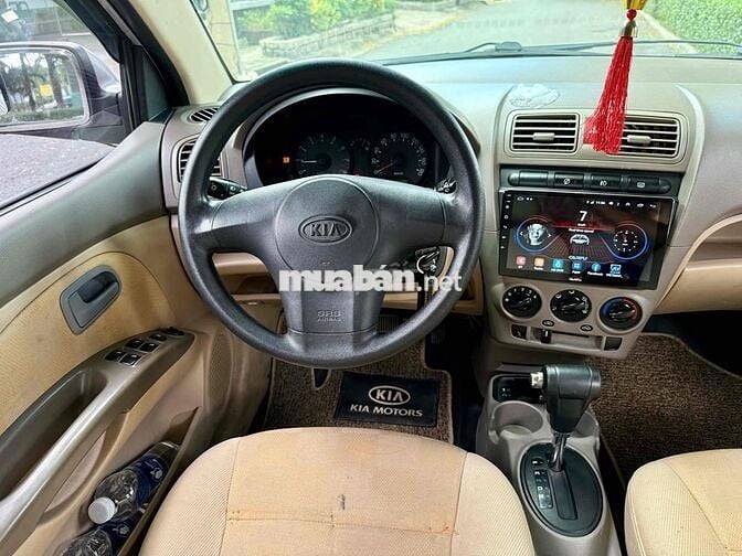 Kia Morning 2004 GLX 1.0 AT nội thất nỉ zin nguyên