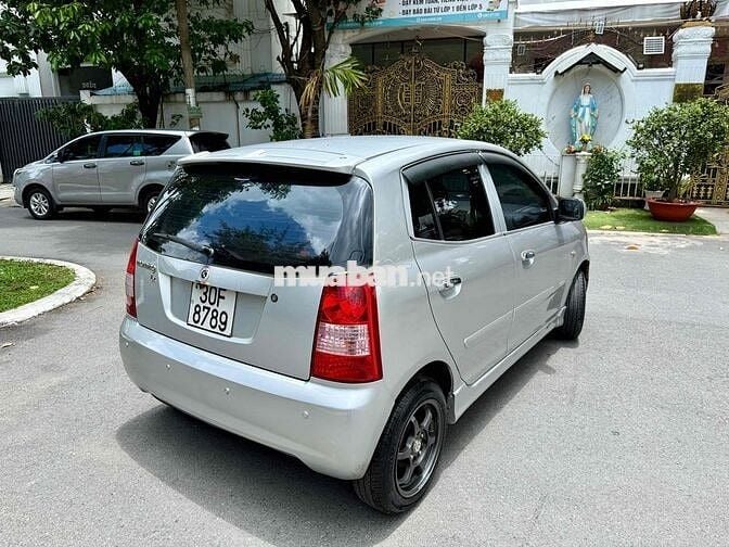 Kia Morning 2004 GLX 1.0 AT nội thất nỉ zin nguyên
